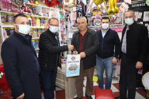 Başkan Çetin Akın kasaba medya gazetesini ziyaret etti
