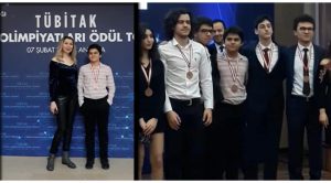 Halil Kale öğrencileri TÜBİTAK Bilim Olimpiyatlarında 2 madalya aldı
