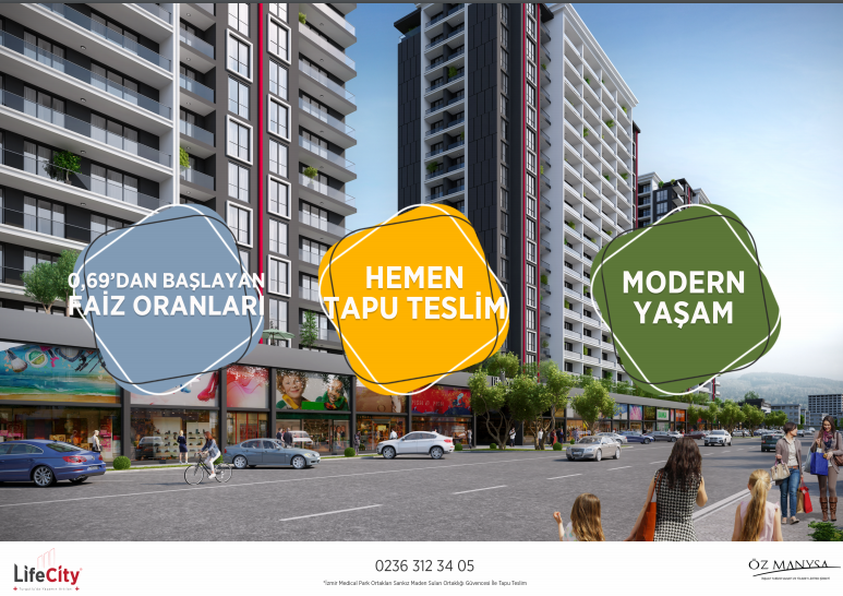 Düşen kredi oranları ve artan kredi miktarı ile herkes Life City’li olacak!