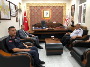 Manisa İl Jandarma Komutanı Tuğgeneral Selçuk YILDIRIM’dan Nezaket Ziyareti