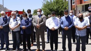 Başevirgen Şehit Polis Memuru Bayram’ın Cenazesine Katıldı
