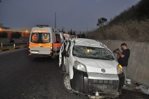 Turgutlu’da kaza: 5 yaralı