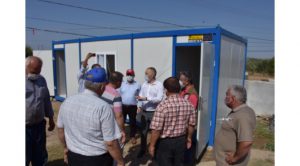 Ahmetli’de mevsimlik tarım işçileri için 25 konteyner tahsis edildi