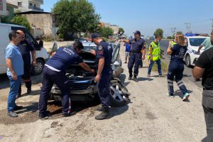 Turgutlu’da kaza: 2 yaralı