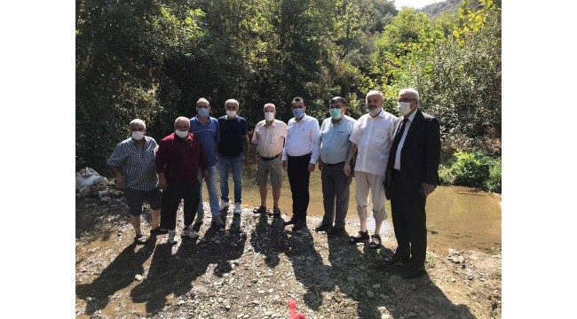 ÇIKRIKÇI’DA BARAJ KONUSUNDA YURTTAŞLARLA GÖRÜŞME