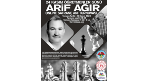 Merhum öğretmen Arif Ağır anısına satranç turnuvası düzenlenecek
