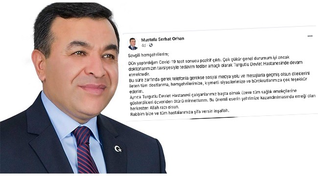 Serhat Orhan koronaya yakalandı: ‘Çok şükür, genel durumum iyi’