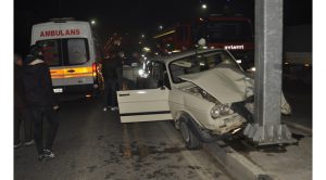 Turgutlu’da kaza 1 ağır yaralı