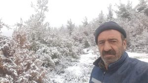 Turgutlu’ya 2021’in ilk karı düştü