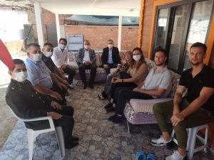 Kaymakam YILMAZ Şehit ve Gazi Ailelerine Bayram Ziyareti Yaptı