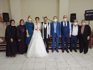 Kaymakam YILMAZ Makam Şoförü Hüseyin ÖZTÜRK’ün Kızının Düğün Töreni’ne Katıldı
