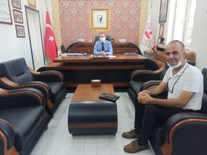 Yeni Göreve Başlayan GDZ Elektrik Dağıtım A.Ş. Turgutlu İşletme Müdürü Ramazan ALTUN’dan Ziyaret