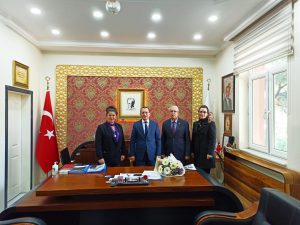 Turgutlu Kent Konseyi Yeni Yönetim Kurulu Başkanı Deniz BEZEN’den Ziyaret