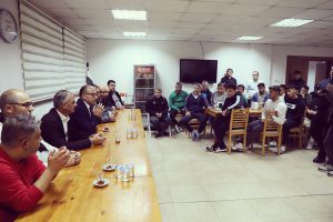 Belediye Başkanımız Çetin Akın’dan kulübümüze moral ziyareti