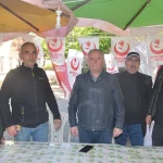BBP Turgutlu İlçe Teşkilatı Atatürk Bulvarı üzerinde stand açtı