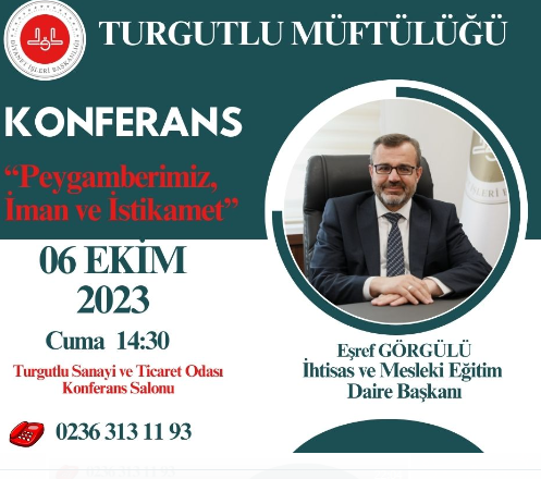 KONFERANS PEYGAMBERİMİZ İMAN VE İSTİKAMET