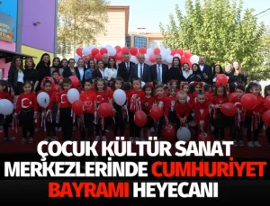 Çocuk Kültür Sanat Merkezlerinde Cumhuriyet Bayramı Heyecanı 