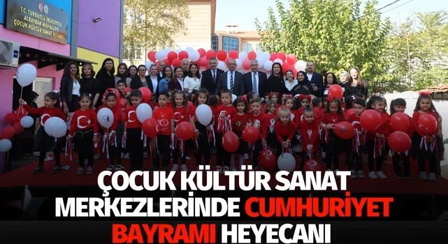 Çocuk Kültür Sanat Merkezlerinde Cumhuriyet Bayramı Heyecanı 