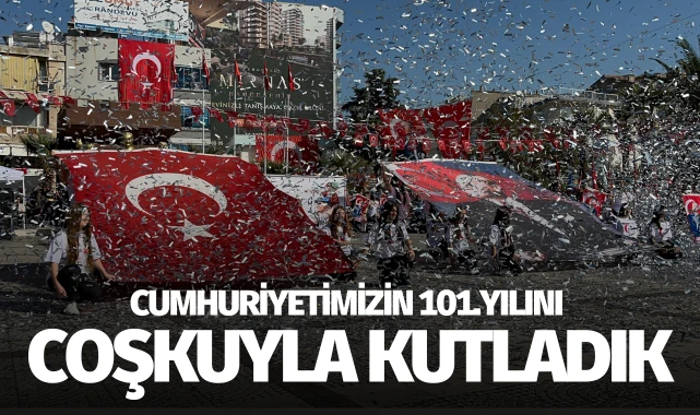 29 Ekim Cumhuriyet Bayramı, tüm yurtta olduğu gibi Turgutlu’da da törenlerle kutlandı.