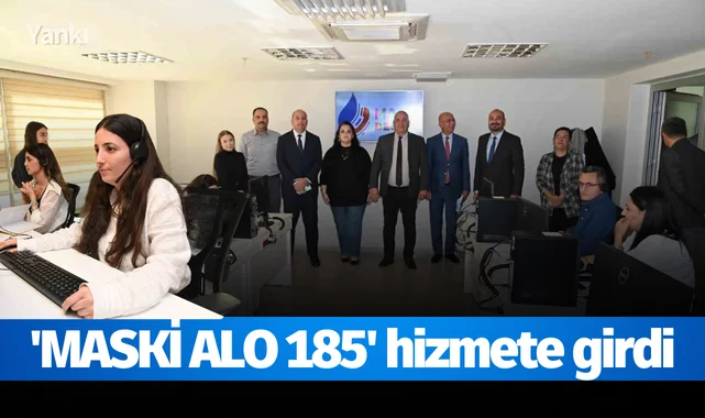 “MASKİ ALO 185” Manisa’nın Hizmetinde!