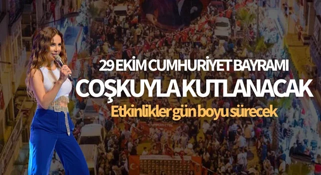 Turgutlu’da 29 Ekim Cumhuriyet Bayramı, coşkuyla kutlanacak