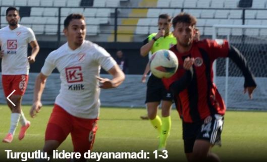 Turgutlu, lidere dayanamadı: 1-3