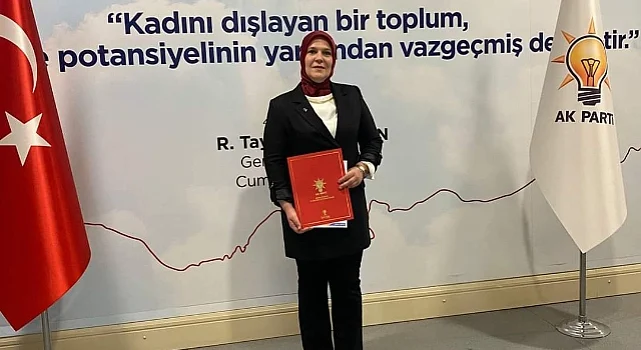 AK Parti Turgutlu Kadın Kolları Başkanlığına Ebru Temel atandı