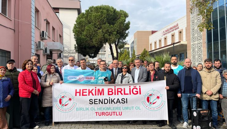 Turgutlu’da Aile Hekimlerinden ‘Eziyet Yönetmeliği’ Tepkisi