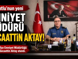 Turgutlu’nun yeni Emniyet Müdürü Secaattin Aktay!